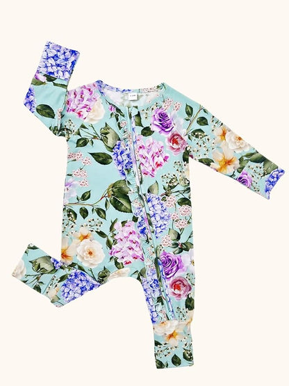 Bow Dream Baby Girl Romper Jumpsuit Bamboo Rayon Baby Clothes Boys & 2 Way Zipper Outfit Baby Clothes for Girls