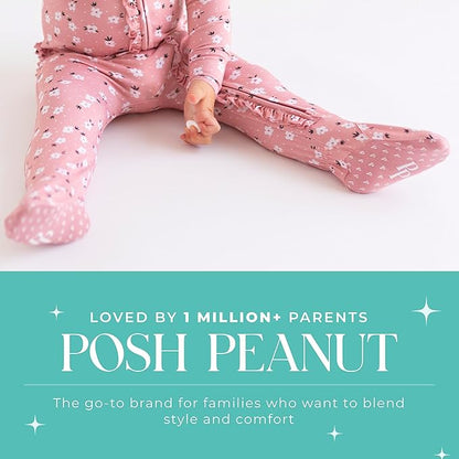 Ruffled Zippered Vintage Pink Rose One Piece