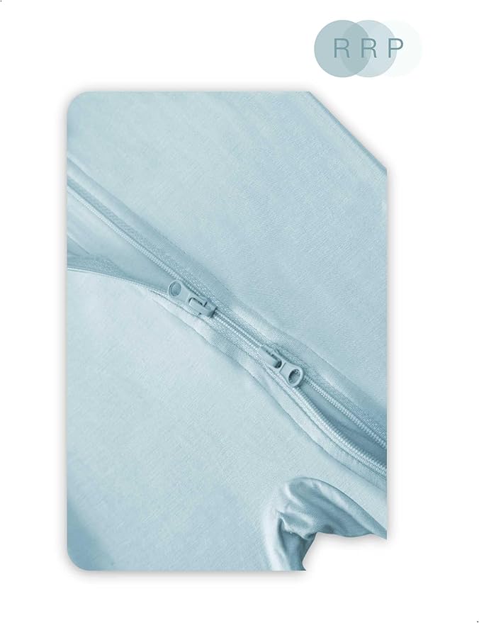 RRP Unisex Baby Footies Pajamas,Rayon Derived From Bamboo,Buttery Soft Sleep 'N Play PJs,2-Way Zipper Closure,0-18 Months