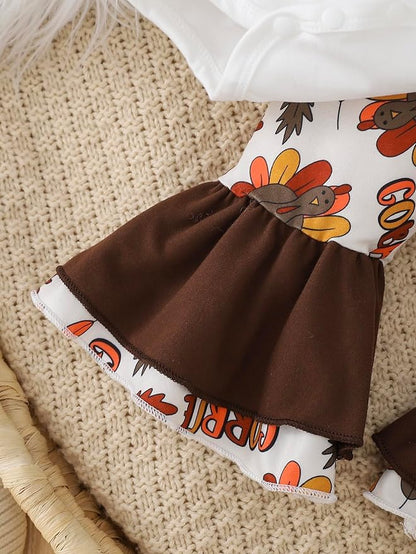 Baby Girl Clothes Newborn Infant Outfits Cute Summer Clothes Spring Romper Set+Hat+Headband