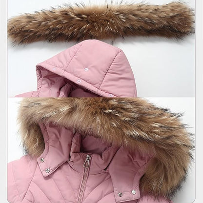 Kids 2 Piece Snowsuit Sets Girls Boys Winter Cute Hooded Puffer Jacket Snow Pants Snowboard Skiing Sets Insulated