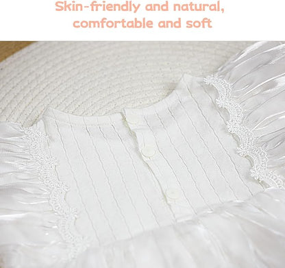 Baby Girl Summer Clothes Infant Tulle Romper Skirt Sleeveless Bodysuit One Piece Romper + Headband 2pcs set 0-12M