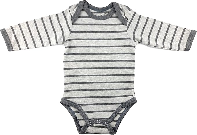 123 Bear Baby Cotton Spandex Long-Sleeve bodysuits unisex boy girl