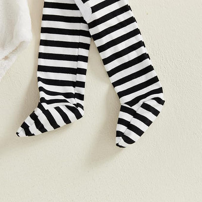 Baby Halloween Costumes Bee/Pumpkin/Ghost Costume Zipper Hooded Sleeveless Romper Stockings Infant Halloween Clothes