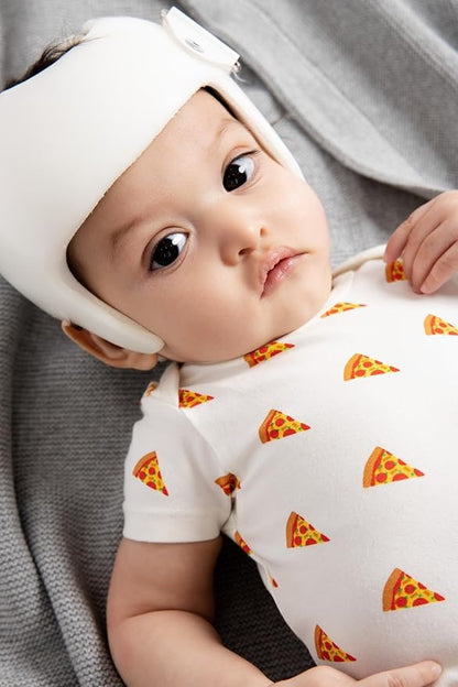 MONICA + ANDY Short Sleeve Jack & Jill Bodysuit, 100% Organic Baby Clothes for Girls & Boys, Newborn, Infant & Preemie Sizes