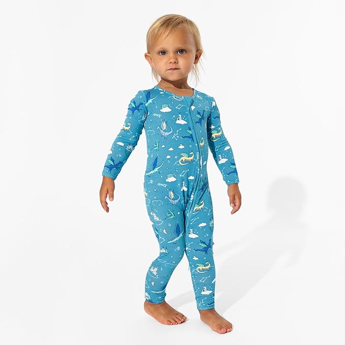 Bellabu Bear Convertible Footies for Baby Boys & Baby Girls, Family Matching Pajamas, Rayon from Bamboo