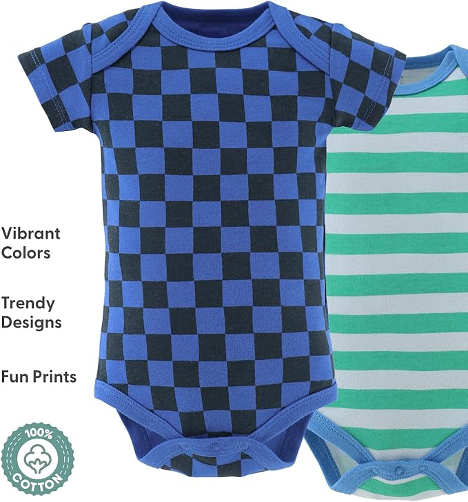 The Peanutshell Baby Boys' Bodysuits, Baby Clothes Boy, Newborn to 24m Baby Body Suits, Infant Boys Outfits, Baby Essentials