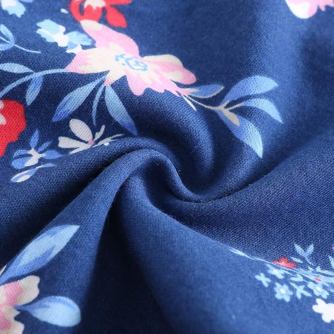 Kiddiezoom Newborn Baby Unisex Cotton One-Piece Bodysuits Baby Gift 5-Pack Baby Clothes