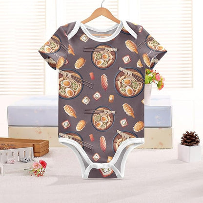 vvfelixl Dachshund Dog Baby Clothes for Boy Girl,Baby One-Piece Bodysuit for 0-24 Months,Short Sleeve