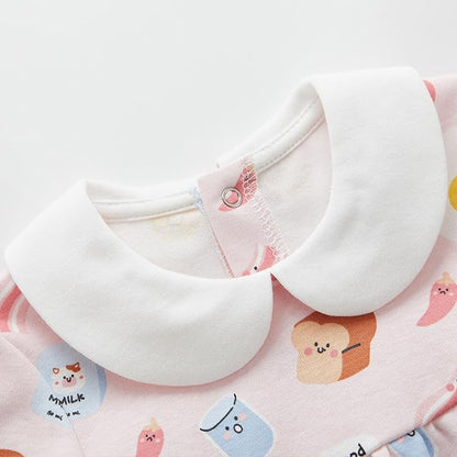 pureborn Baby Girls Boys Bodysuit Super Soft Cotton Romper 0-24 Months