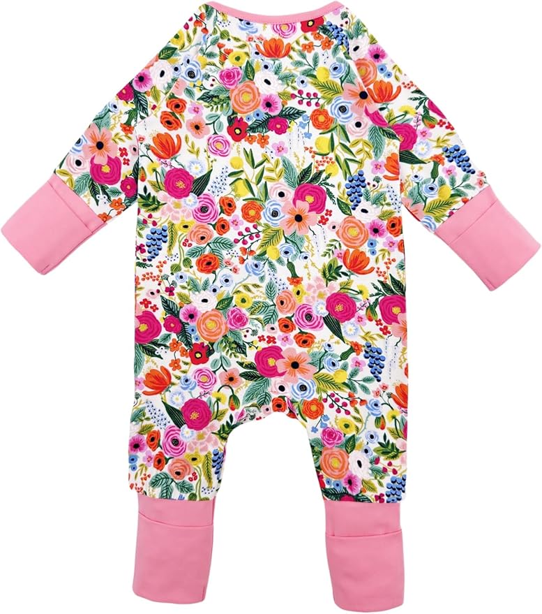 Bow Dream Baby Bamboo Rayon Romper Girl Footless Viscose Newborn Infant Footie Mitten Cuffs Toddler Boy Clothes
