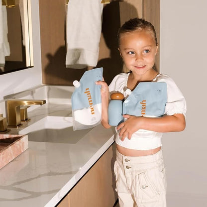 Nemah Baby Lotion Refill, Baby Moisturizer For Sensitive Skin, Lotion For Newborn And Toddlers, With Chamomile Aloe Vera Jojoba Oil, Lightweight Non-Greasy, Fast Absorbing, Vegan, 21.97 Fl Oz, Refill