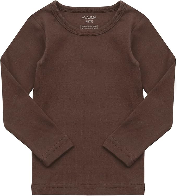 AVAUMA Baby Boys Girls Pajama Set Kids Toddler Snug fit Basic Cotton Sleepwear pjs for Daily