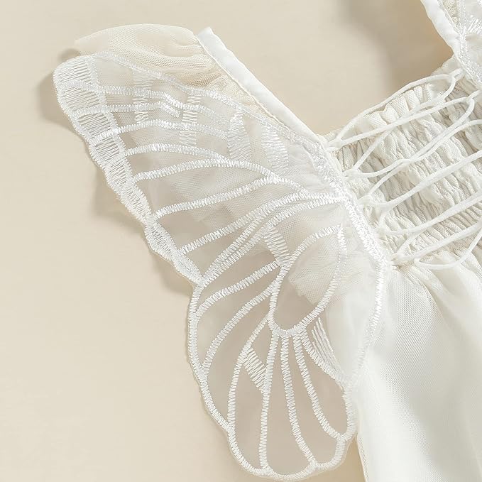 Baby Girl Clothes Floral Boho Lace Romper Bodysuit Romper Jumpsuit Summer Outfit Summer Baby Clothes Girls