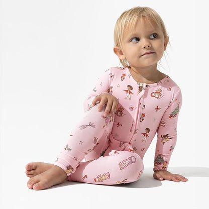 Bellabu Bear Convertible Footies for Baby Boys & Baby Girls, Family Matching Pajamas, Rayon from Bamboo