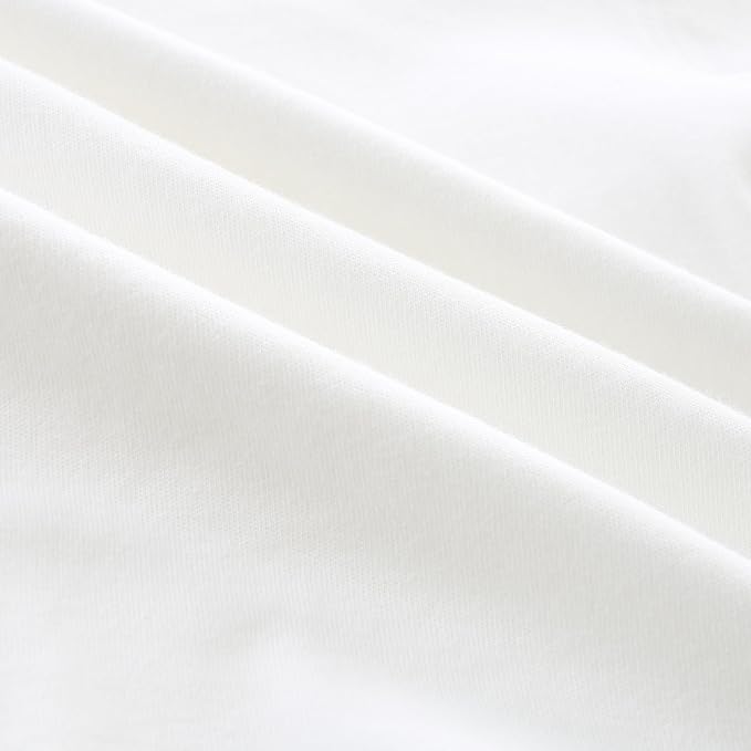 Baby Multicolor Short Sleeve T-Shirt Tee Summer Solid 100% Cotton Basic Clothes