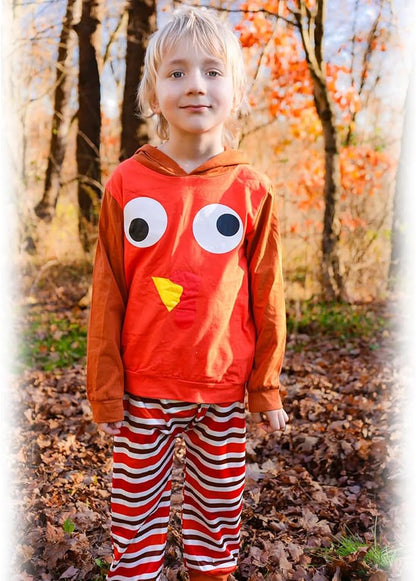 Baby Boys Dinosaur Long Sleeve Hoodie Tops Sweatsuit Pants Winter Outfit Set