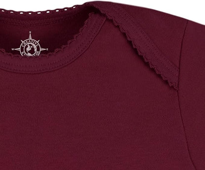 Creative Knitwear College Baby Picot Bodysuit Dress - Team Logo, Multiple Colors, for Baby Girls (0-24 Months)