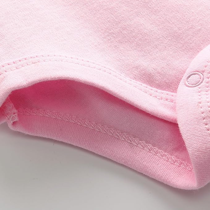 Fashion Unisex baby Boy Girl Bodysuits 5-Pack Casual Cotton Soft Infants Outfit New born Clothes