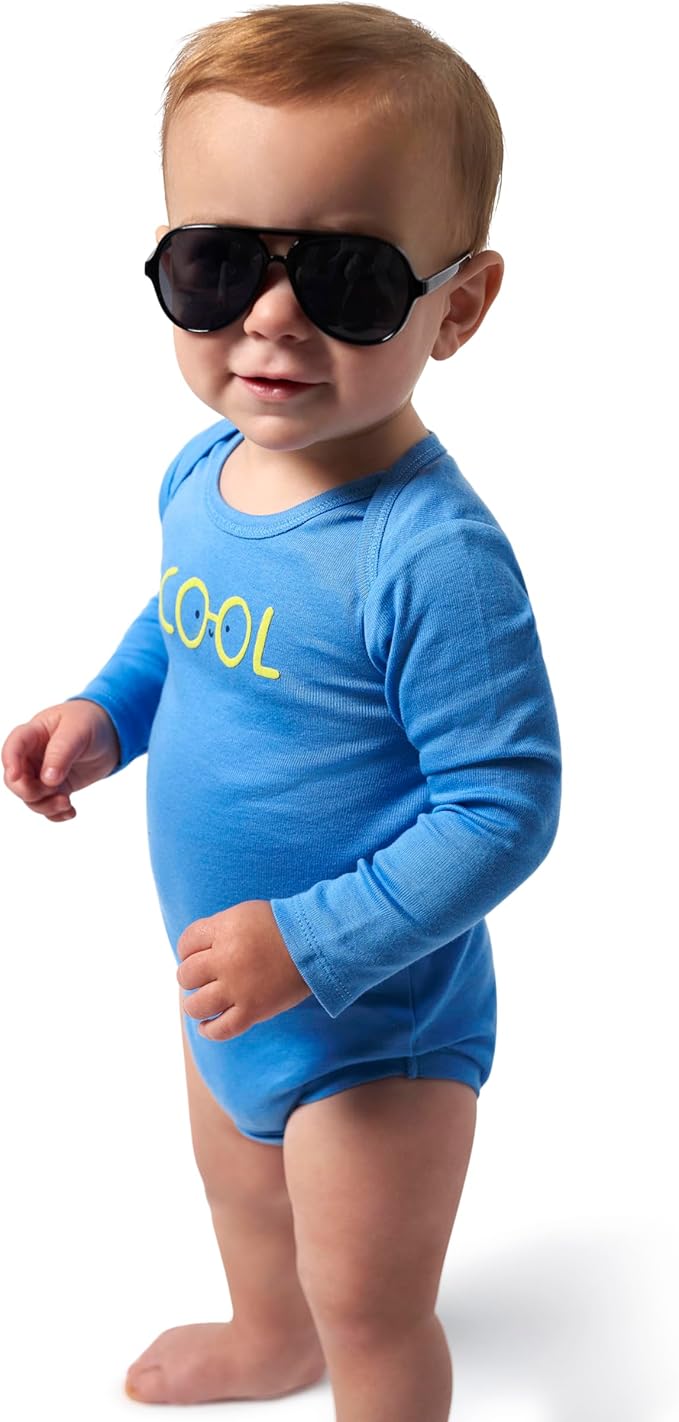 Onesies Brand, Unisex Baby, 6-Pack Long Sleeve Bodysuits
