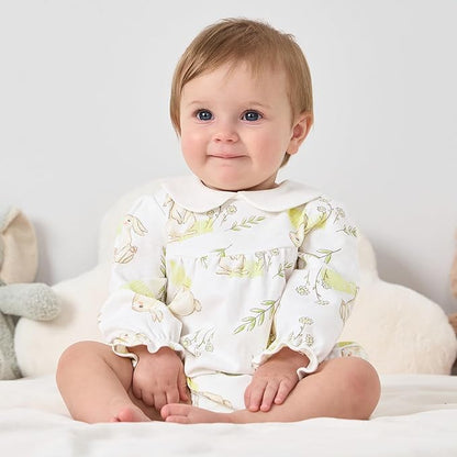 pureborn Baby Girls Boys Bodysuit Super Soft Cotton Romper 0-24 Months