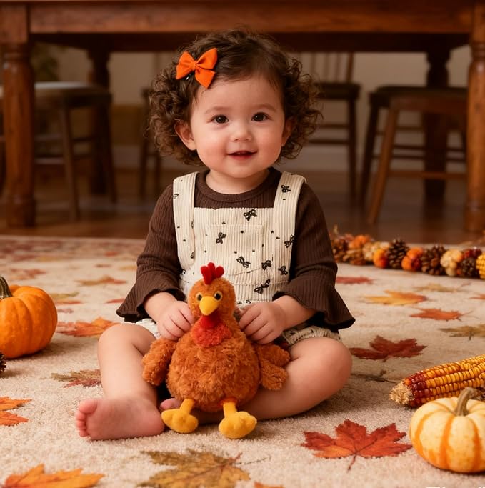 Tiny Cutey Newborn Baby Girl Clothes Bell Sleeve Romper and Corduroy Overalls Shorts Infant Girl Fall Outfits