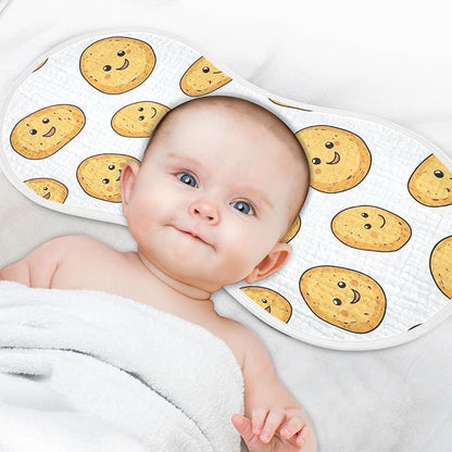 vvfelixl Muslin Burp Cloths Potato Baby Baby Washcloths for Baby Girl Boys 2 Pack