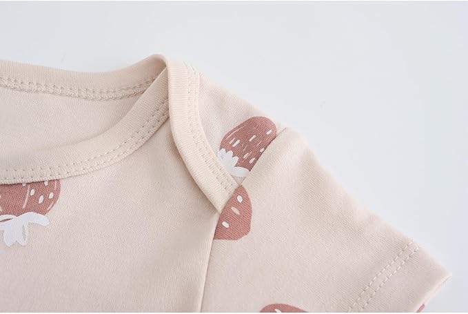 Baby Boy Girl 10 Piece Combined Type Clothing Set Cotton Baby Bodysuits and Pants Set Home Outdoor Infant Clothes