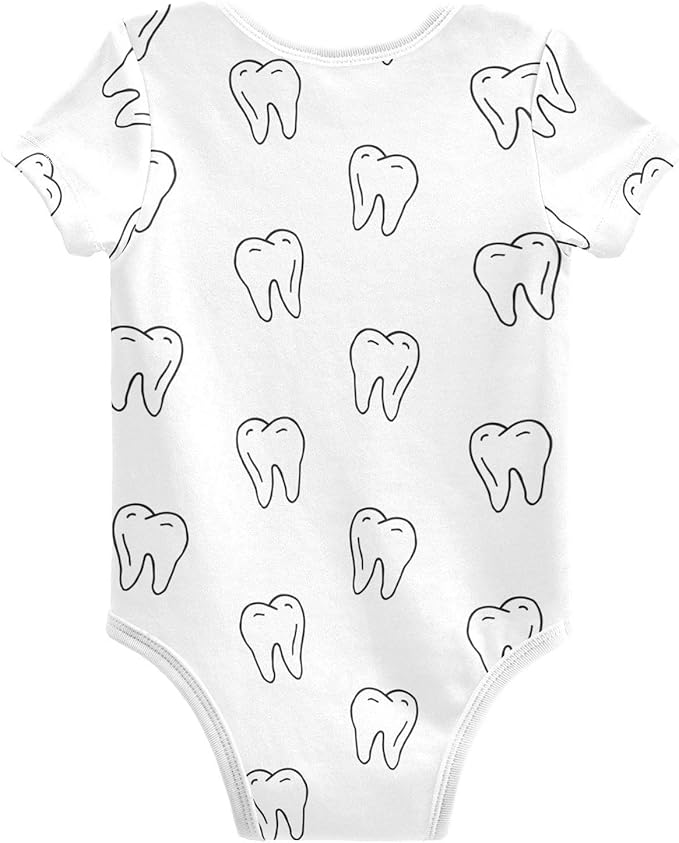 vvfelixl Dachshund Dog Baby Clothes for Boy Girl,Baby One-Piece Bodysuit for 0-24 Months,Short Sleeve