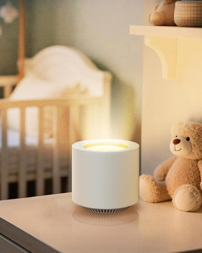White Noise Machine: Red Light Therapy Sleep Sound Machine with 38 Soothing Sounds & Calming Womb Soother Shusher, Memory Function, Dimmable Nursery Night Light with Timer for Baby Adult Gift