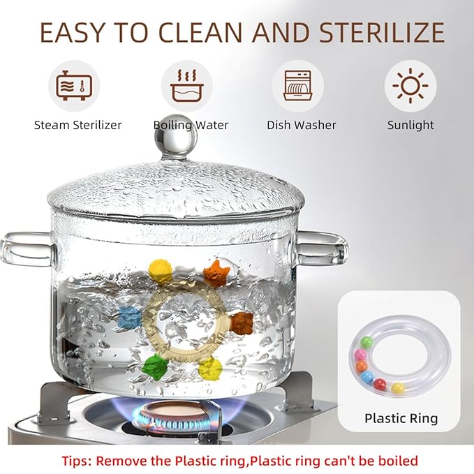 Baby Teething Toys Teething Rings Silicone Teethers for Babies 6-12 Months Baby Rattles & Plush Rings Sensory Toys for Soothing Sore Gums for Newborn Infant Essentials (Animals)