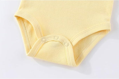 6 Pack Unisex Baby Boy Girl Rompers 0-12months Infant Short Sleeve Bodysuits New Born Soft Cotton One-Piece Clothes