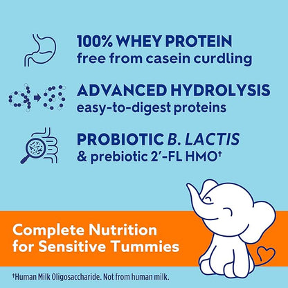 Good Start | Dr. Brown’s Gentle Pro, Baby Formula Powder for Sensitive Tummies, Easy Digestion & Softer Poops, Formula with Probiotics, DHA, Allergen Lactose, Milk, Soy,Tree Nuts,Non-GMO,32 OZ, 1 Pack