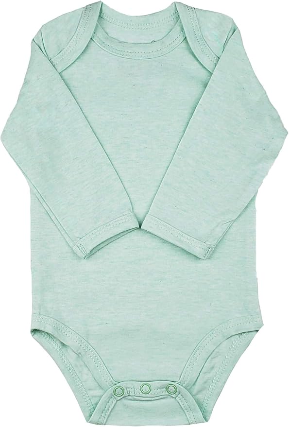 123 Bear Baby Cotton Spandex Long-Sleeve bodysuits unisex boy girl