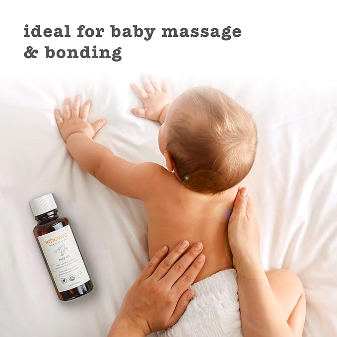 erbaviva Baby Oil, 4 Fl Oz