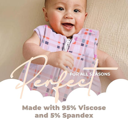 Nyte Nyte Baby - Sleeveless Soft Baby & Toddler Sleeping Sack, Breathable with Adjustable Feet Cuffs & Anti-Slip Grip