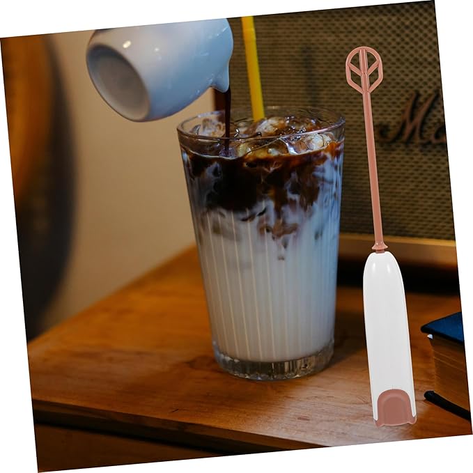 STOBAZA Electric Milk Powder Mixer Stirrer Handheld Portable Multifunctional Milk Frother for Formula and Drinks with Detachable Easy Clean Design Lightweight and Powerful Mixing Tool for