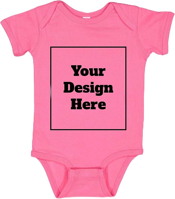 City Shirts Add Your Own Text and Design Custom Personalized Baby Rib Infant Bodysuit