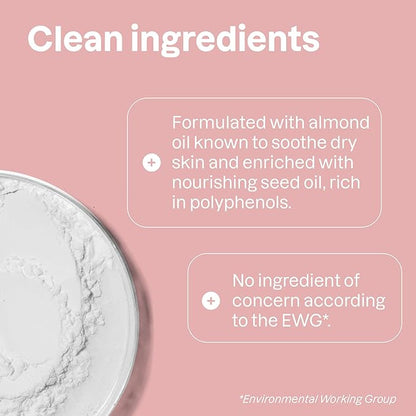 ATTITUDE Plastic-Free Massage Oil Bar for Baby, EWG Verified, Dermatologically Tested, Made with Naturally Derived Ingredients, Vegan, Sweet Almond, 1 Ounce