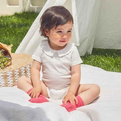 pureborn Baby Girls Boys Bodysuit Super Soft Cotton Romper 0-24 Months