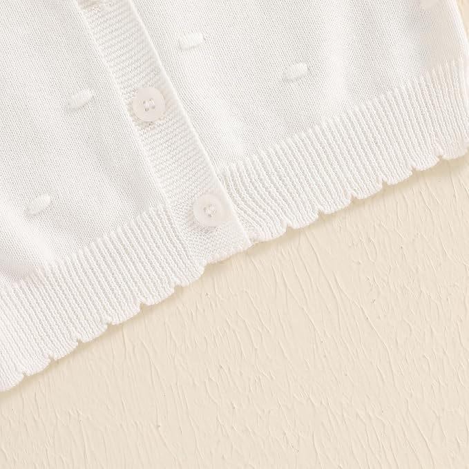 Baby Girl Cardigan Sweater Long Sleeve Button Up Knit Sweatshirt Jacket Toddler Baby Girl Fall Outfits