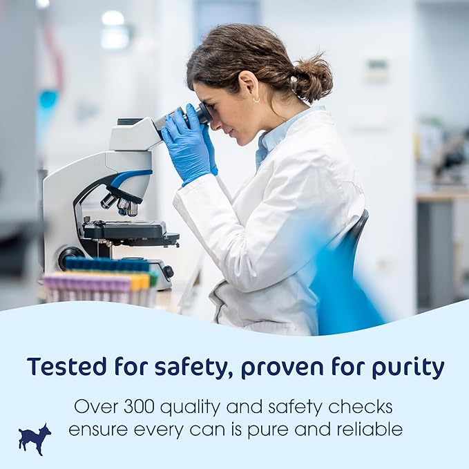 Kabrita Goat Milk-Based Infant Formula Powder with Iron, DHA, ARA & Prebiotics, for Infants 0–12 Months, Non-GMO, 28 oz