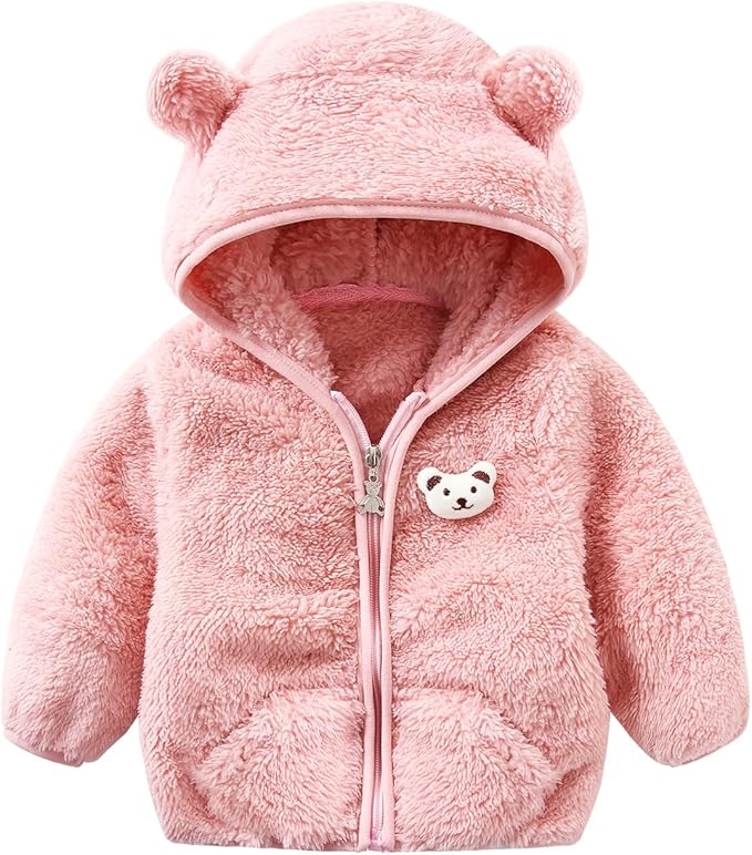 Baby Boy Fleece Jacket Girl Winer Clothes Coat Toddler Boy'S Clothing Sweater