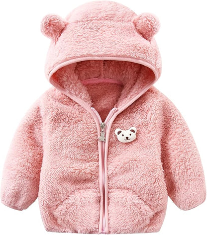 Baby Boy Fleece Jacket Girl Winer Clothes Coat Toddler Boy'S Clothing Sweater