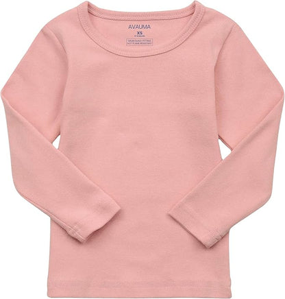 AVAUMA Baby Boys Girls Pajama Set Kids Toddler Snug fit Basic Cotton Sleepwear pjs for Daily