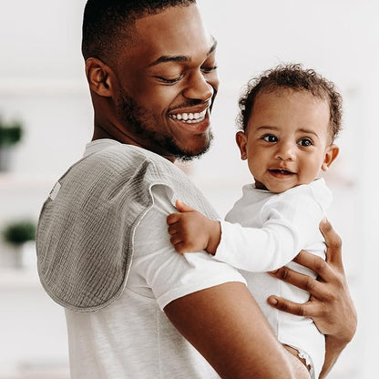 Muslin Burp Cloths for Baby,Organic Burping Cloths for Babies Boys Girls,Spit Up Rags Extra Soft and Absorbent 10 Pack