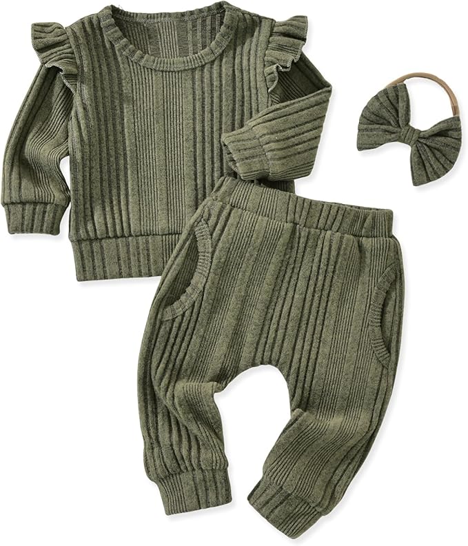 Aalizzwell Infant Baby Girl Fall Winter Outfit