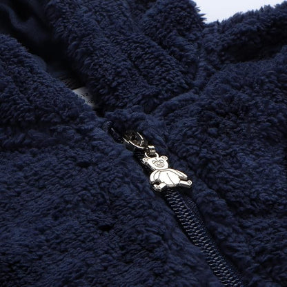 Newborn Baby Girls Clothes Toddler Boys Fleece Jacket Neutral Winter Hoodie Coat