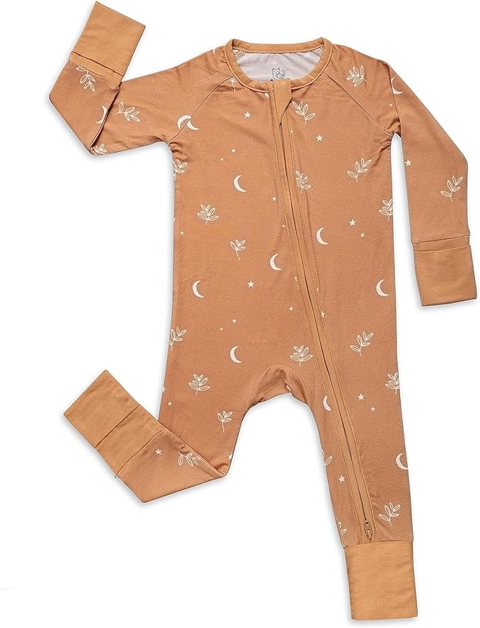 Miaoberry Pajama for Baby Boys & Girls – Viscose from Bamboo Sleepwear, 2-Way Zipper
