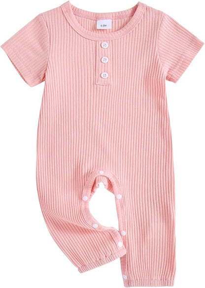 Infant Baby Girl Clothes Newborn Girl Romper Fall Winter Outfit Ruffle Long Sleeve Jumpsuit Romper Cute Baby Girl Outfit